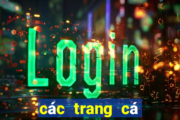 các trang cá cược bóng đá