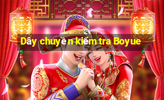 Dây chuyền kiểm tra Boyue