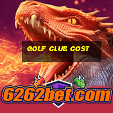 golf club cost