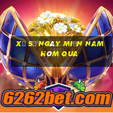 xổ số ngày miền nam hôm qua