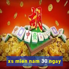 xs mien nam 30 ngay