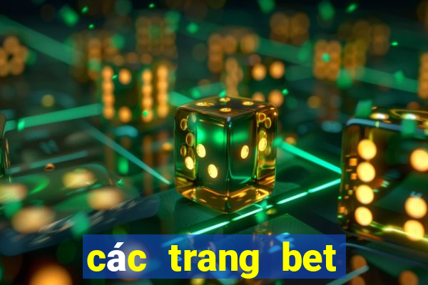 các trang bet bóng đá