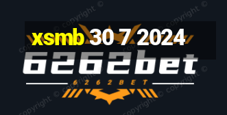 xsmb 30 7 2024