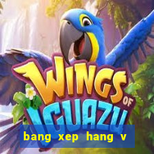 bang xep hang v lich 2022