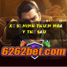 xổ số ninh thuận ngày thứ sáu