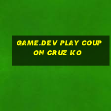 game.dev play coupon cruz ko