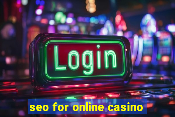 seo for online casino