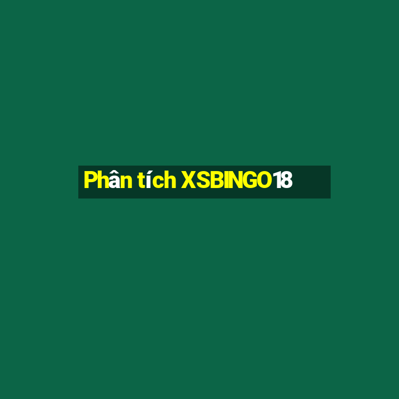 Phân tích XSBINGO18