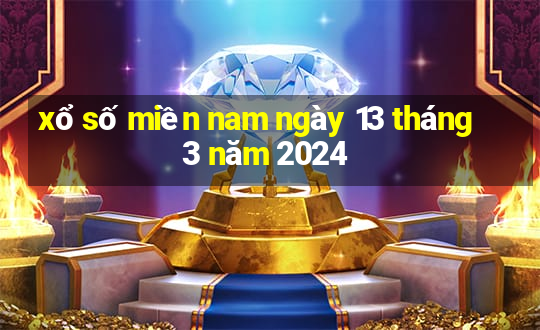 xổ số miền nam ngày 13 tháng 3 năm 2024