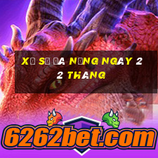 xổ số đà nẵng ngày 22 tháng