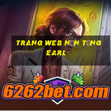 Trang web nền tảng Earl