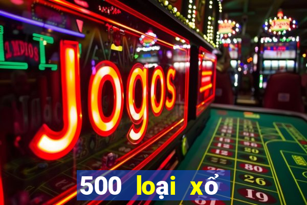 500 loại xổ số màu sắc