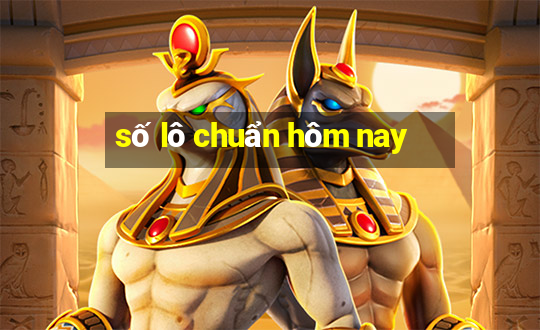 số lô chuẩn hôm nay