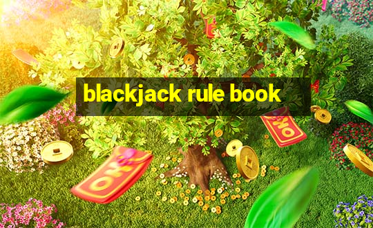 blackjack rule book