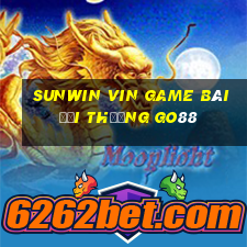 Sunwin Vin Game Bài Đổi Thưởng Go88