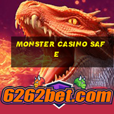 monster casino safe