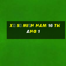 xổ số miền nam 16 tháng 1