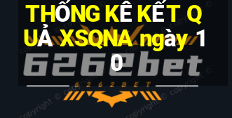 THỐNG KÊ KẾT QUẢ XSQNA ngày 10