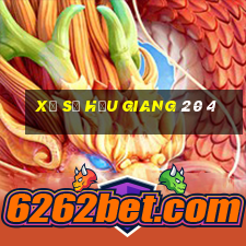 xổ số hậu giang 20 4