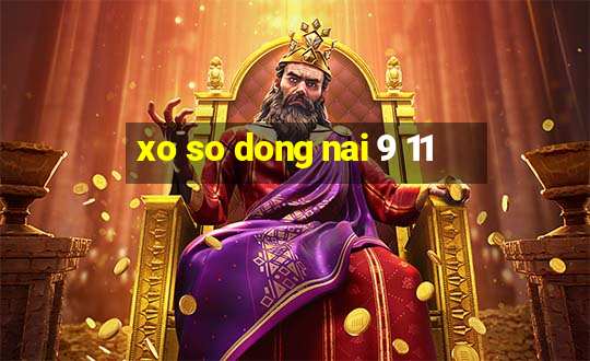 xo so dong nai 9 11