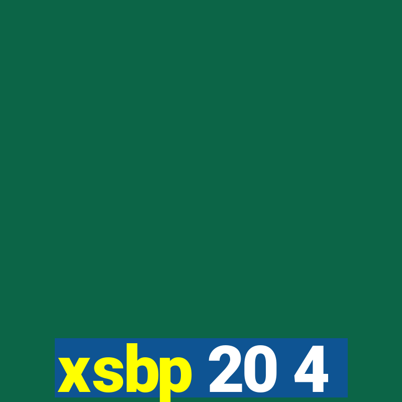 xsbp 20 4