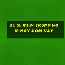 xổ số miền trung hôm nay hôm nay