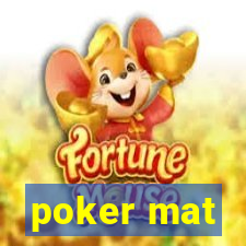 poker mat