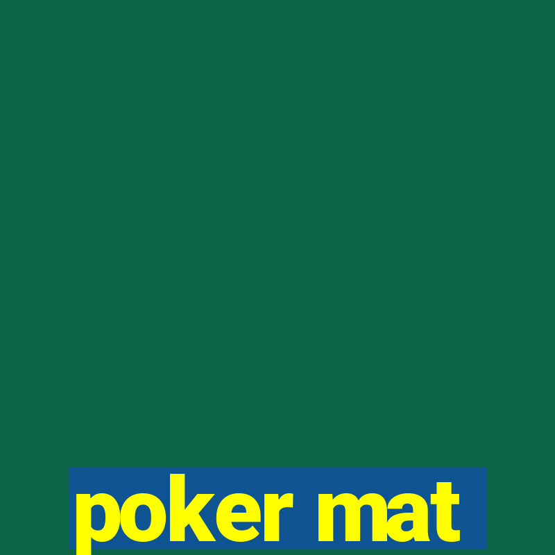 poker mat