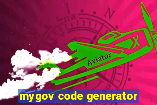 mygov code generator