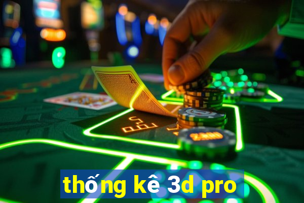 thống kê 3d pro