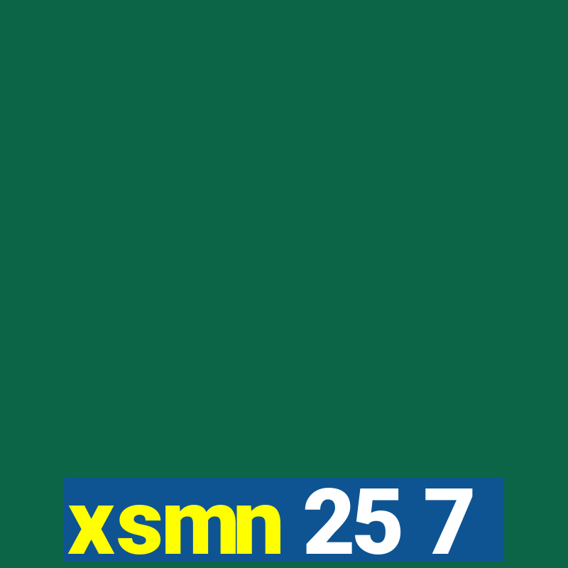 xsmn 25 7