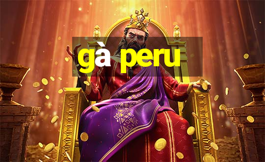 gà peru