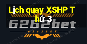 Lịch quay XSHP Thứ 3