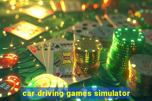 car driving games simulator