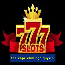 the vape club ngô quyền