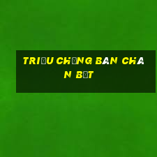 triệu chứng bàn chân bẹt