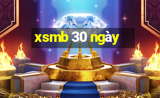 xsmb 30 ngày