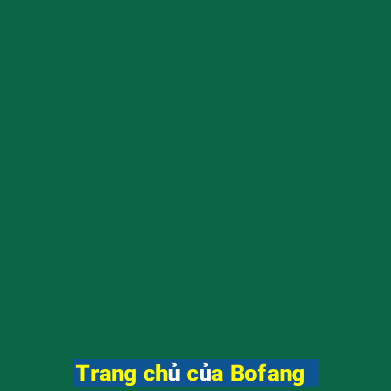 Trang chủ của Bofang