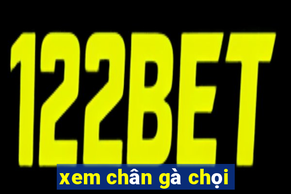 xem chân gà chọi