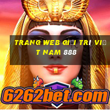 Trang web giải trí Việt nam 888