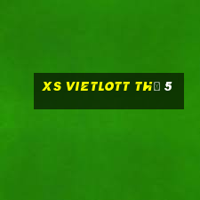 xs vietlott thứ 5