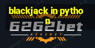 blackjack in python