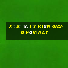 xổ số đà lạt kiên giang hôm nay