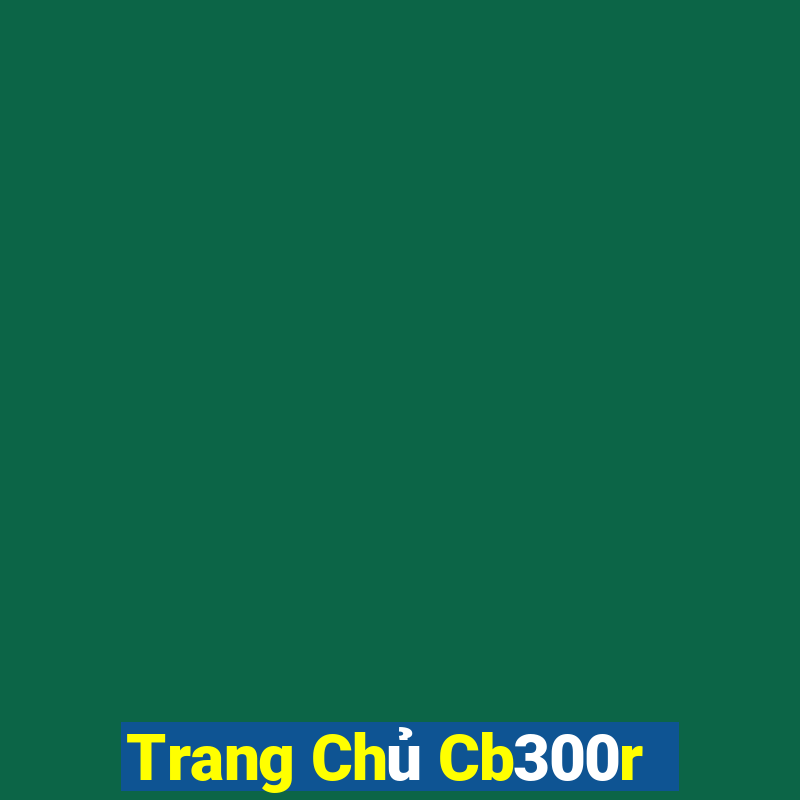 Trang Chủ Cb300r