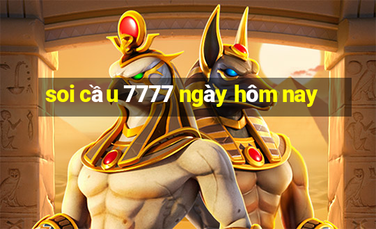 soi cầu 7777 ngày hôm nay