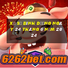 xổ số bình dương ngày 24 tháng 6 năm 2024