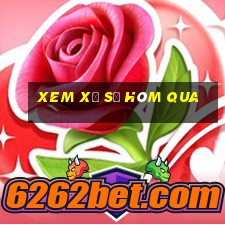 xem xổ số hôm qua