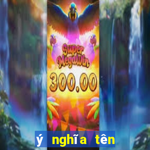 ý nghĩa tên nhật duy