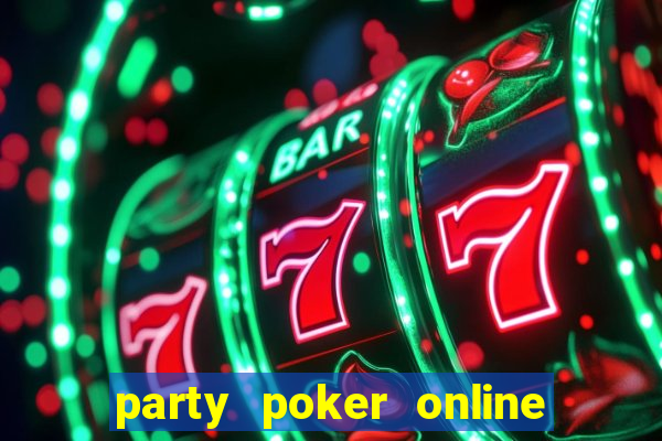 party poker online casino nj