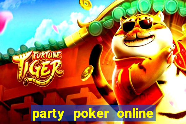 party poker online casino nj